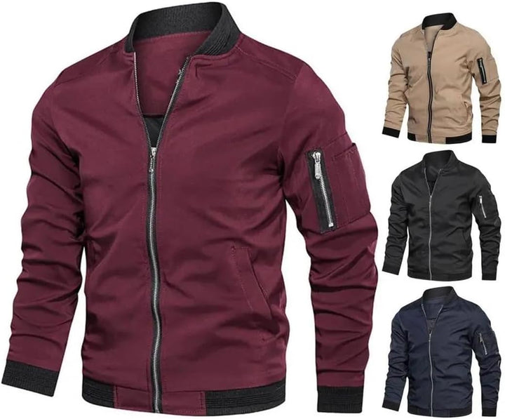 Jules™ - Metallic Bomber Jacket