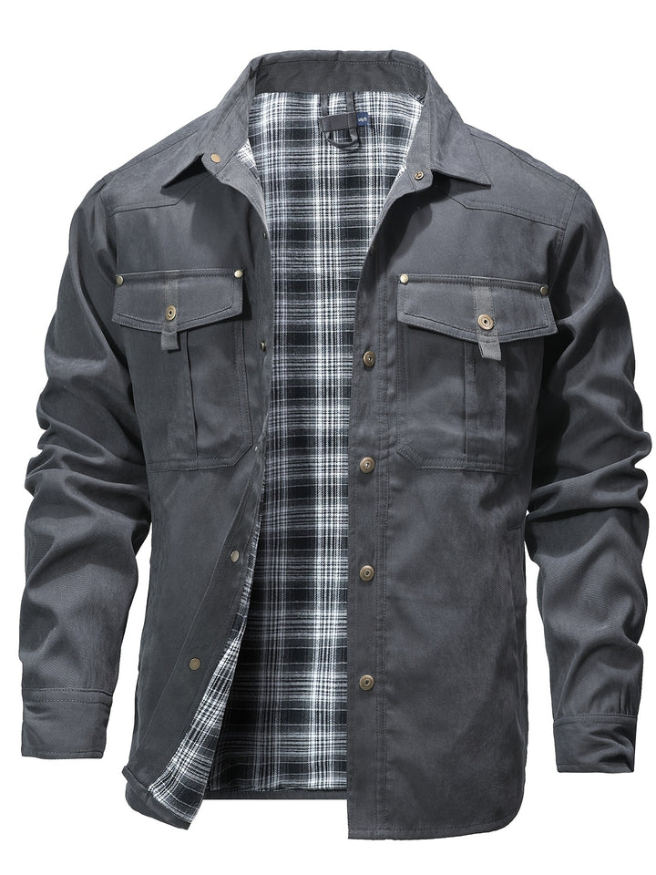 Dalton™ – Classic Workwear Plaid Jacket