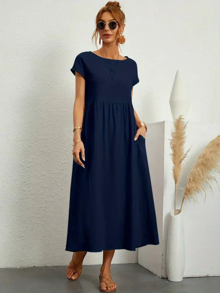 Keira™ - Lightweight soft dress with pockets
