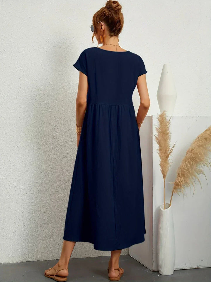 Keira™ - Lightweight soft dress with pockets