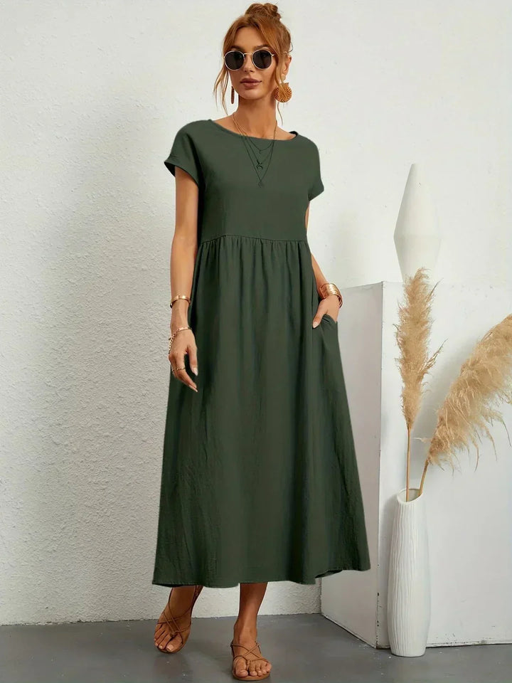 Keira™ - Lightweight soft dress with pockets