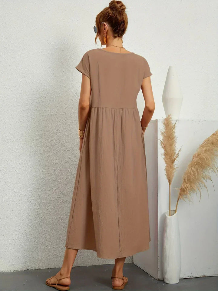 Keira™ - Lightweight soft dress with pockets