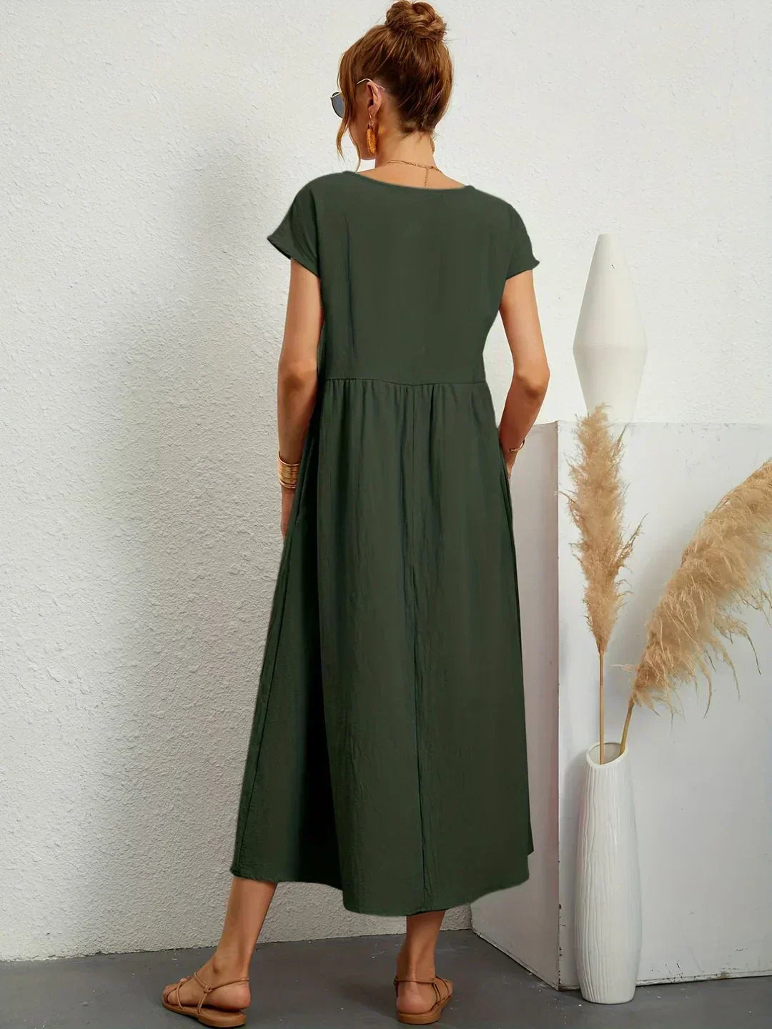 Keira™ - Lightweight soft dress with pockets