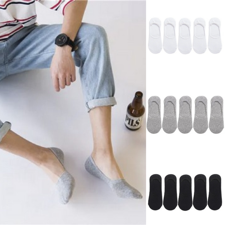 Socks for Loafers 5 Pairs