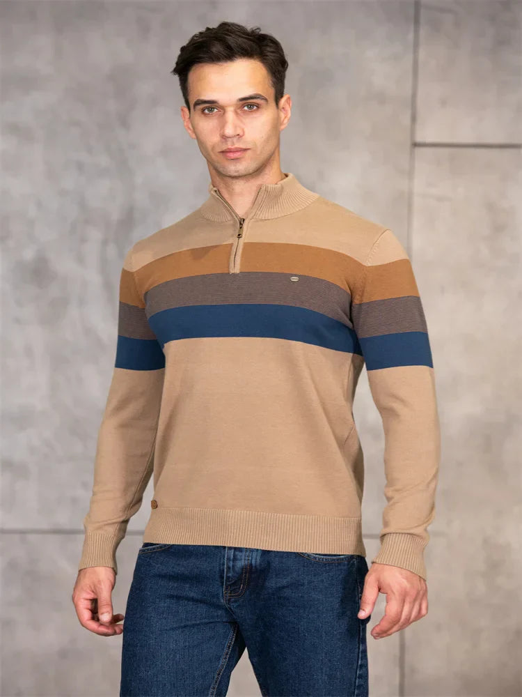 Elba™ - Men's Patchwork Sweater