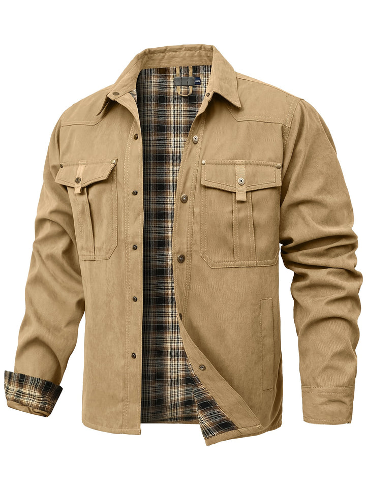 Dalton™ – Classic Workwear Plaid Jacket