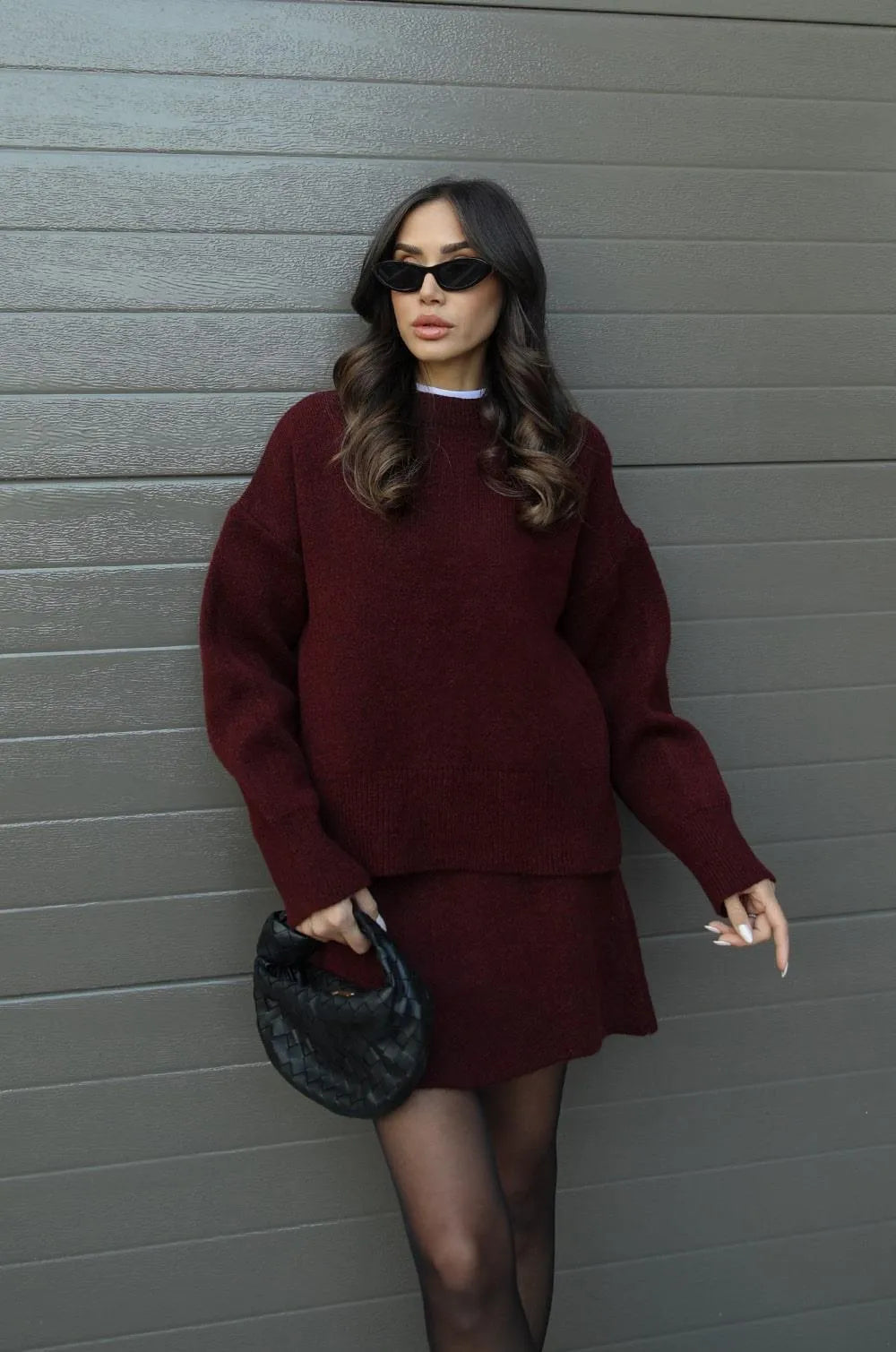 Helena ™ - Set of sweater and skirt