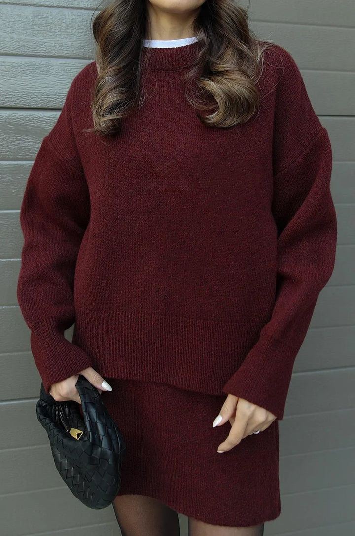 Helena ™ - Set of sweater and skirt