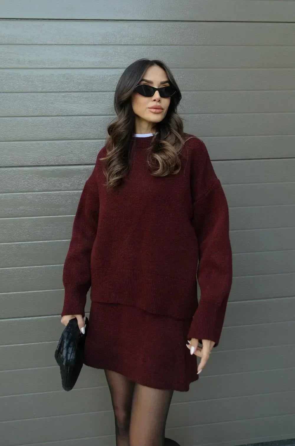 Helena ™ - Set of sweater and skirt