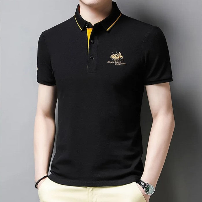 Santoni™ - Elegant Polo for Men