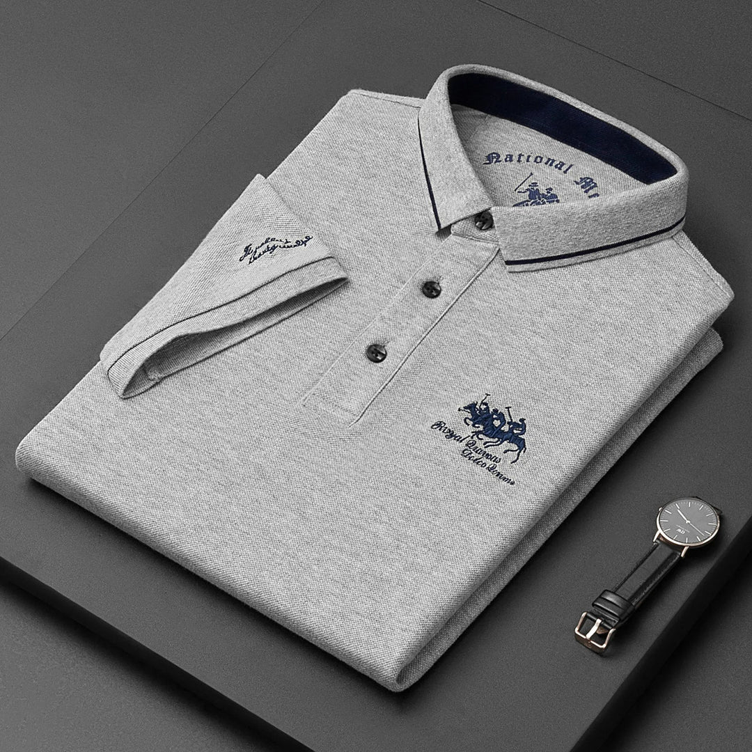 Santoni™ - Elegant Polo for Men
