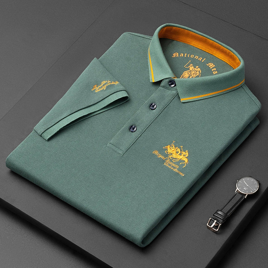 Santoni™ - Elegant Polo for Men