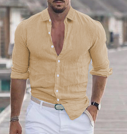 Linostyle™ - Summer Shirt in Pure Linen