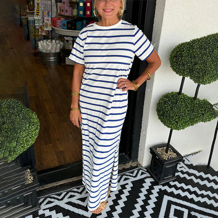 Sara-liv™ - Striped Maxi Dress