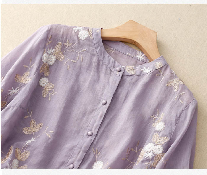 Eloise™ - Embroidered Blouse