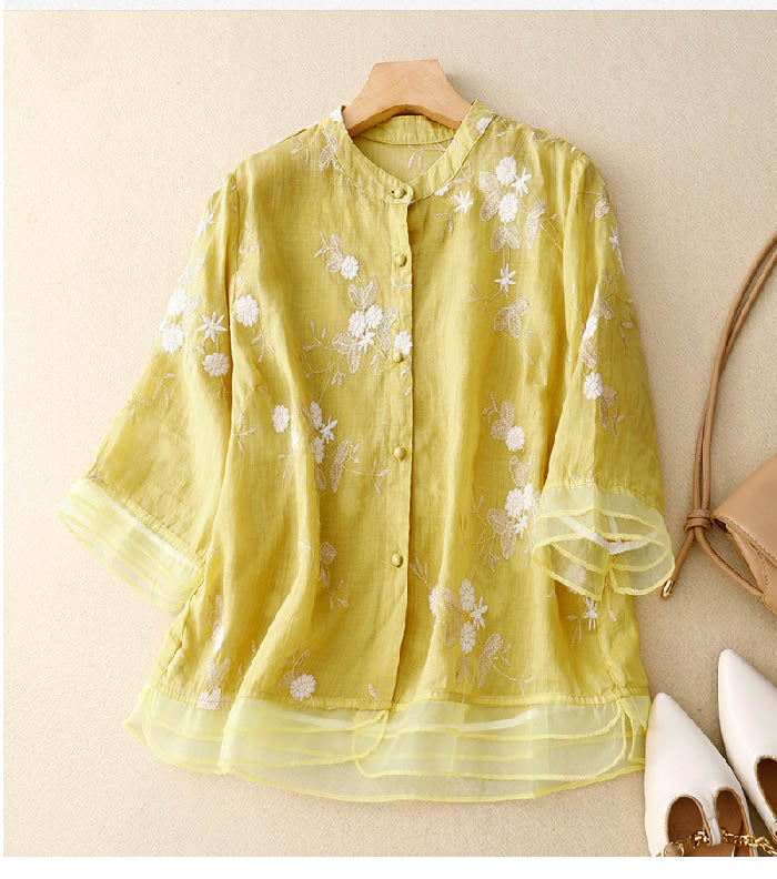 Eloise™ - Embroidered Blouse